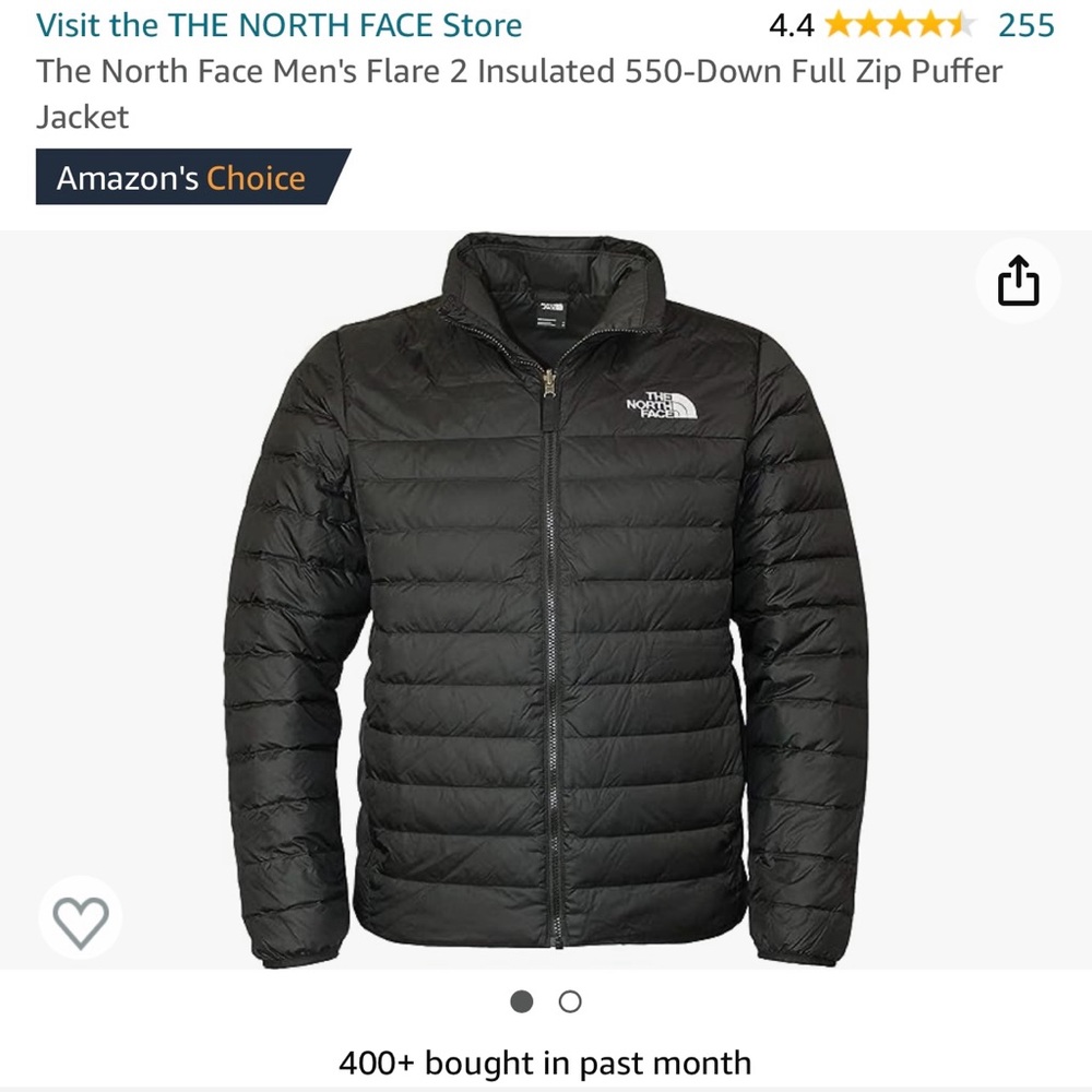 Northface Puffer L purchased Christmas directly from supplier, 9/10 condition.